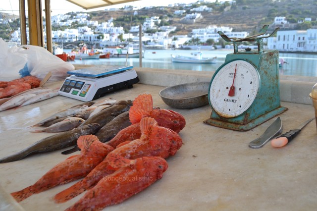 Fish Market Andros